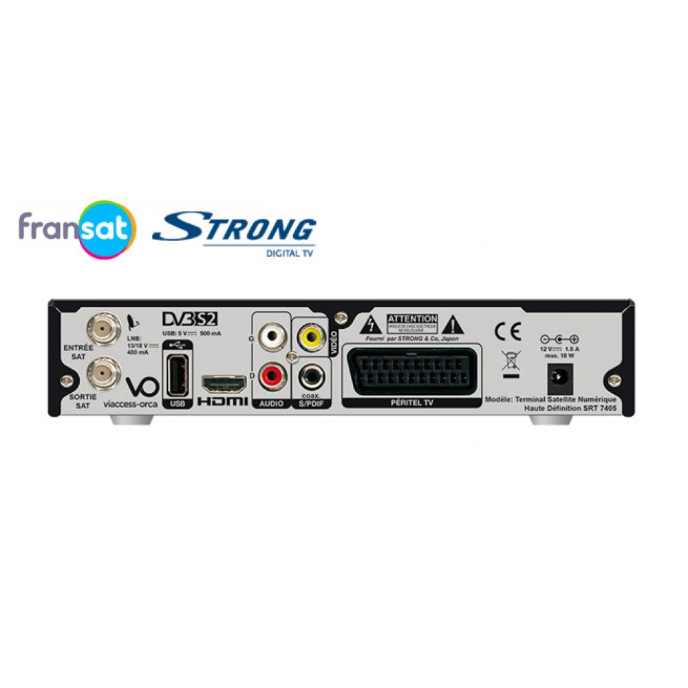 FRANSAT Strong SRT 7405 & card 